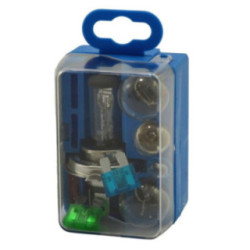 Zestaw żarówek H4 + bezpieczniki 5 elementów 2